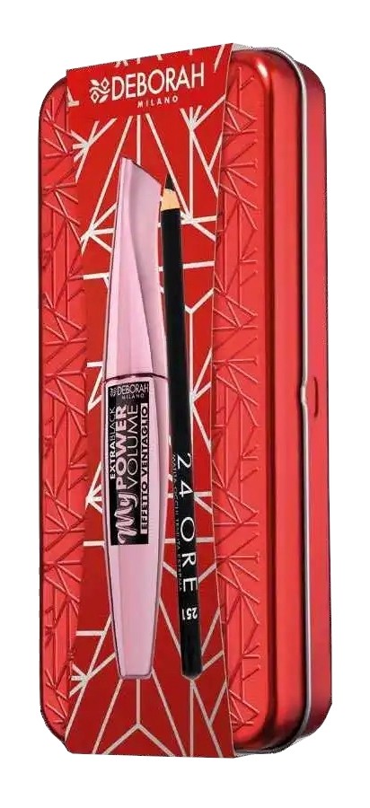 Deborah Kit Mascara My Power Volume Extra Black + Matita Occhi