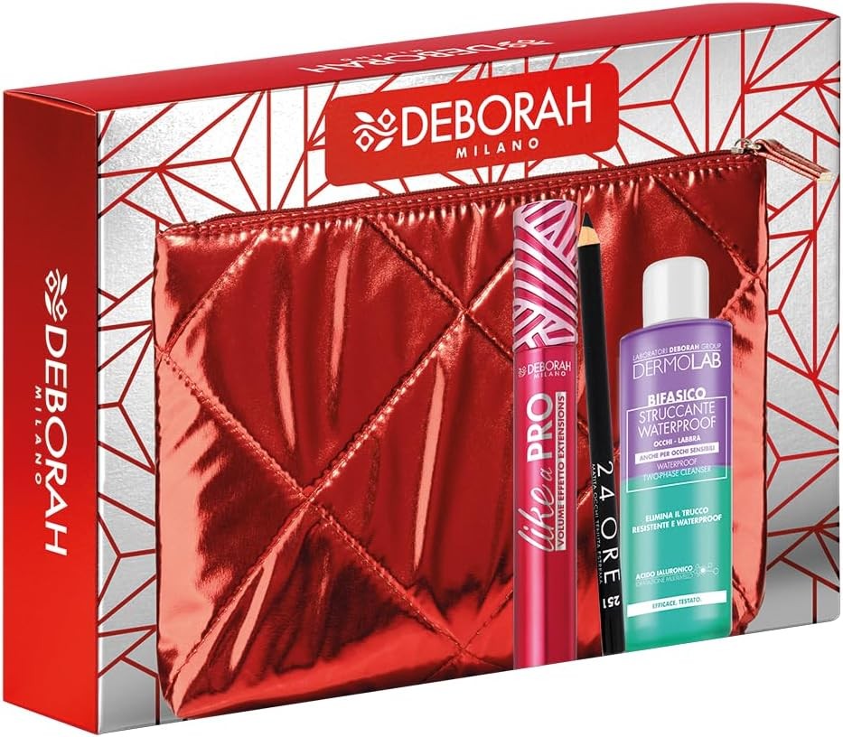 Deborah Pochette + Mascara Like a Pro + Matita Occhi + Struccante Bifasico