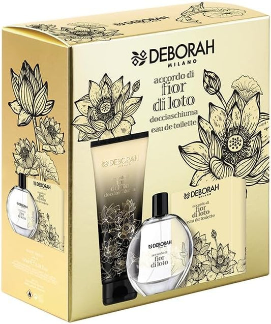 Deborah Conf. Fior di Loto Edt 100 ml + Doccia 250 ml