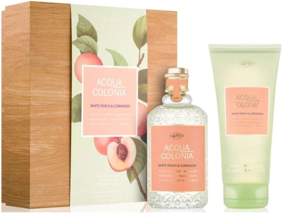 4711 Conf. Acqua Colonia White Peach & Coriander 170 ml + Shower Gel  200 ml