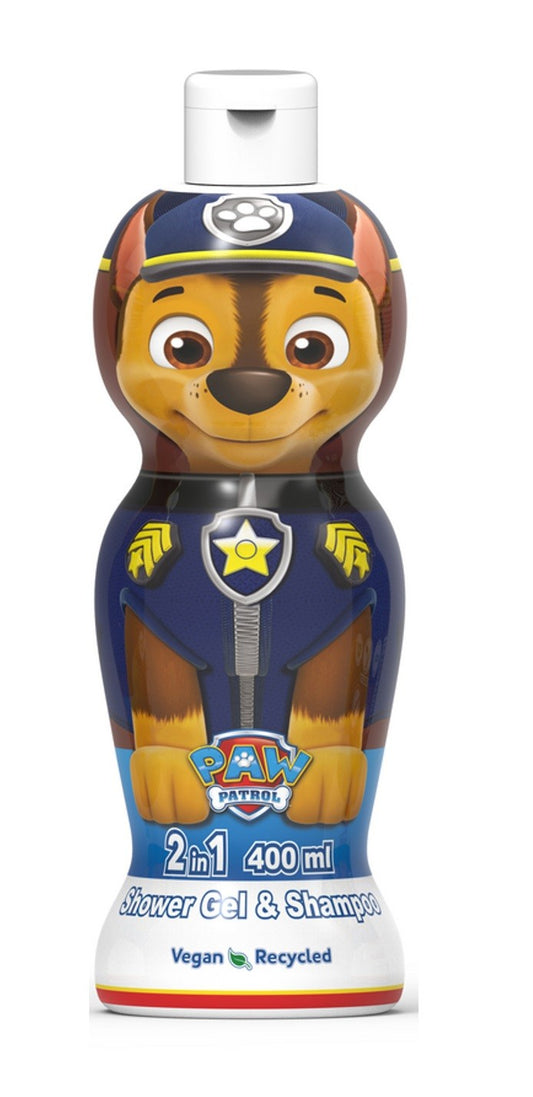 Paw Patrol Chase 1D Shower Gel & Shampoo 400 ml.