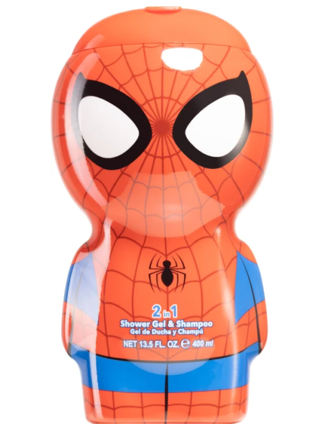 Spider Man 2D Shower Gel & Shampoo 400 ml.