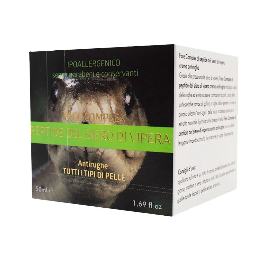 Face Complex Crema Viso Siero Di Vipera Antirughe 50 ml.
