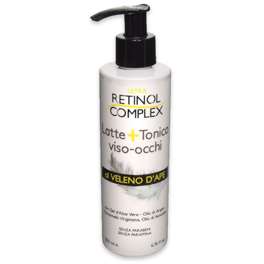 Retinol Complex Latte + Tonico Viso Occhi Al Veleno D'Api 200 ml