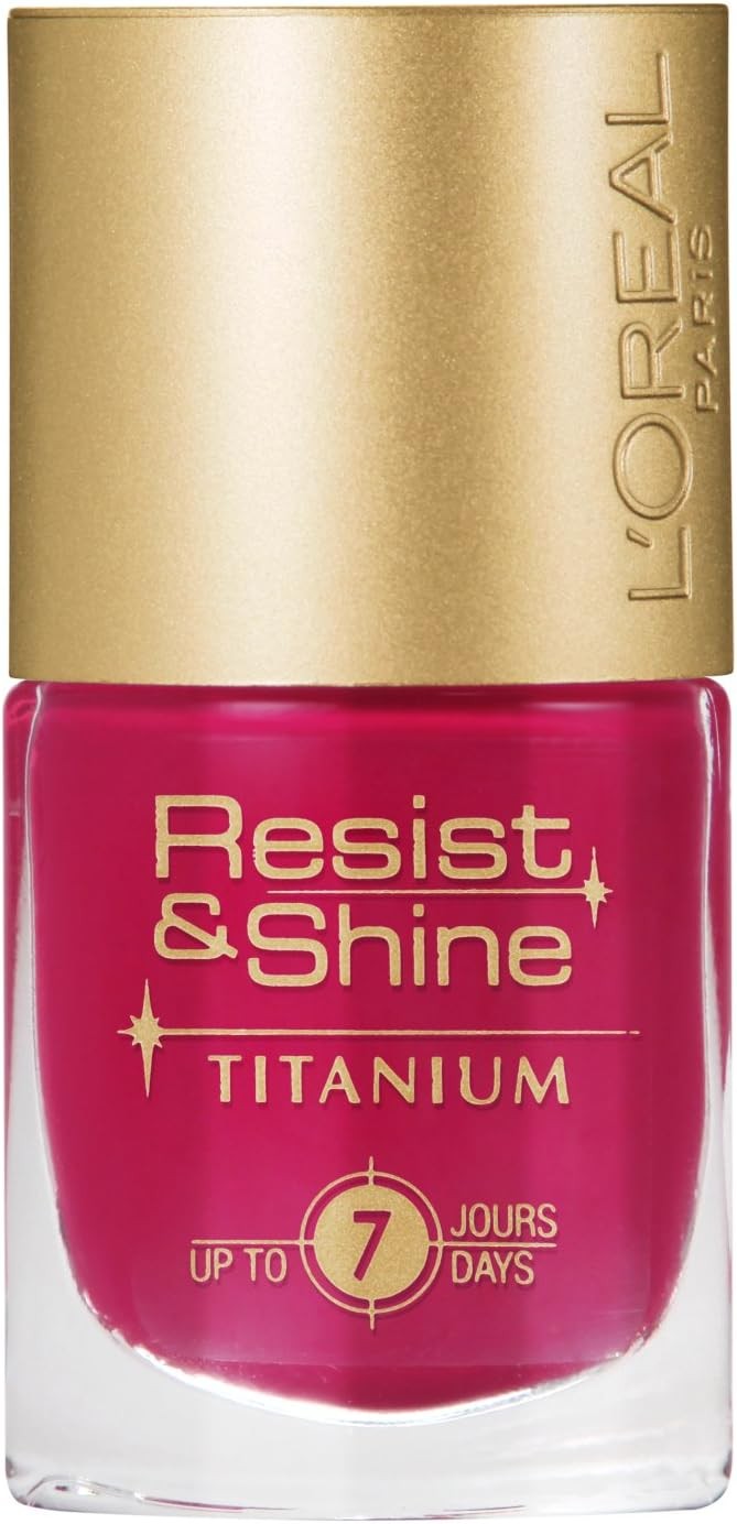 L'Oreal Smalto Resist & Shine Titanium N.125