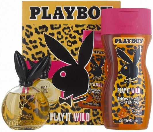 PlayBoy Conf. Play It Wild Edt 40 ml & Gel Doccia 250 ml