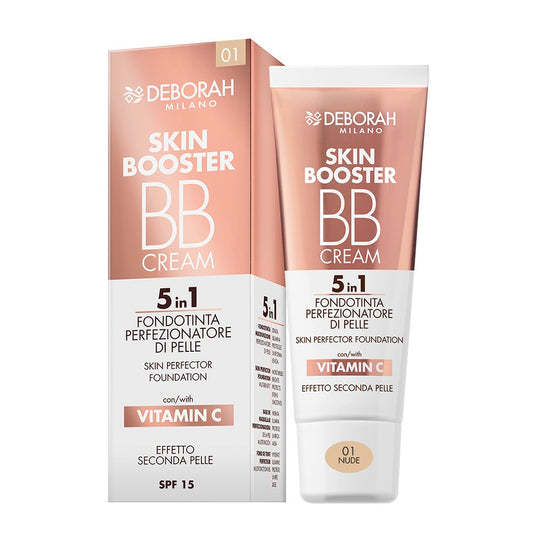 Deborah Fondotinta Skin Booster BB Cream 5 in 1 N° 01 Nude