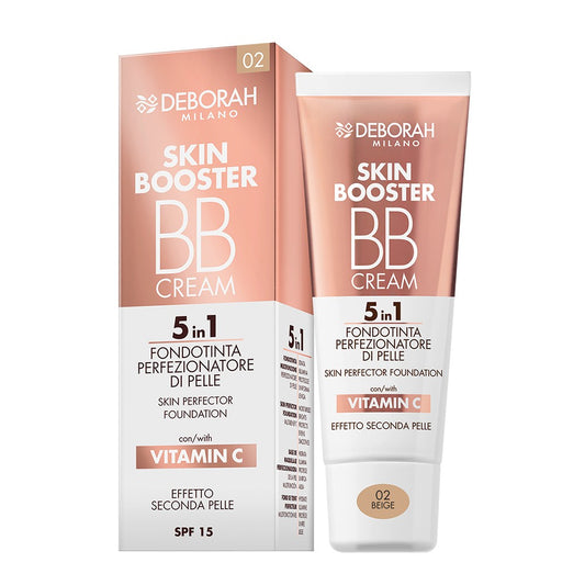 Deborah Fondotinta Skin Booster BB Cream 5 in 1 N° 02 Beige