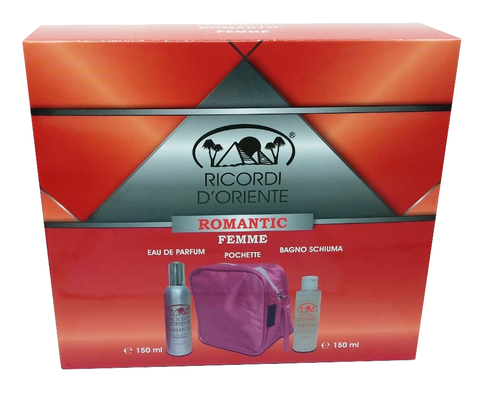 Ricordi D'oriente Conf. Romantic femme Edp 150 ml + Bagno Schiuma  150 ml