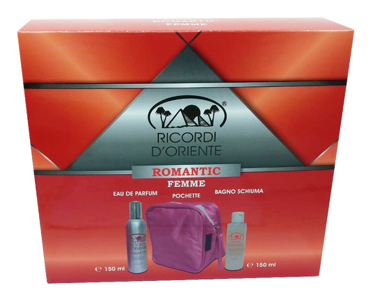Ricordi D'oriente Conf. Romantic femme Edp 150 ml + Bagno Schiuma  150 ml