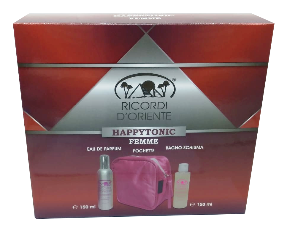 Ricordi D'oriente Conf. Happytonic femme Edp 150 ml + Bagno Schiuma  150 ml