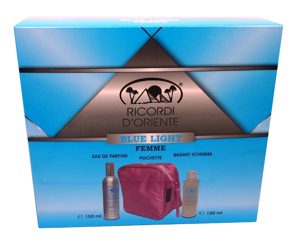 Ricordi D'oriente Conf. Blue Light femme Edp 150 ml + Bagno Schiuma  150 ml