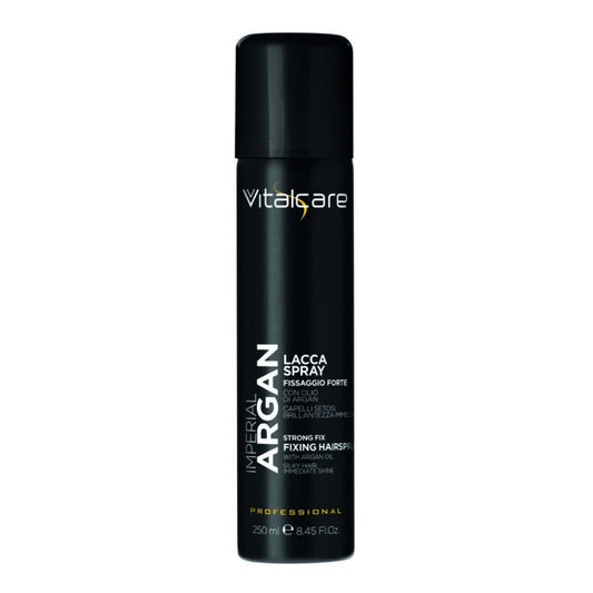 Vitalcare Professionale Lacca Imperial Argan Fissaggio Forte 250 ml.