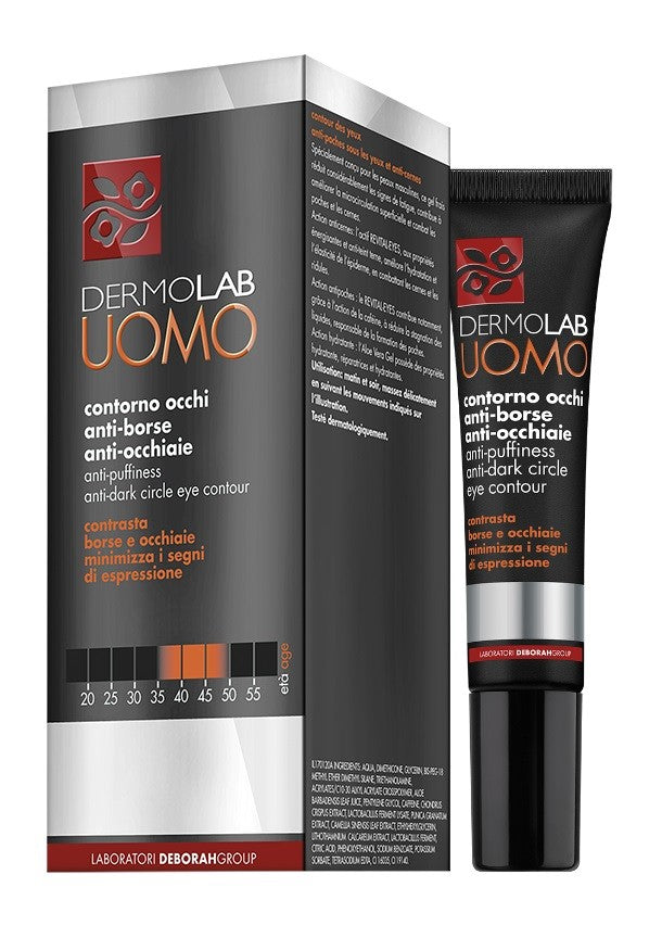 DermoLab Uomo Contorno Occhi Anti Borse e Occhiaie 15 ml