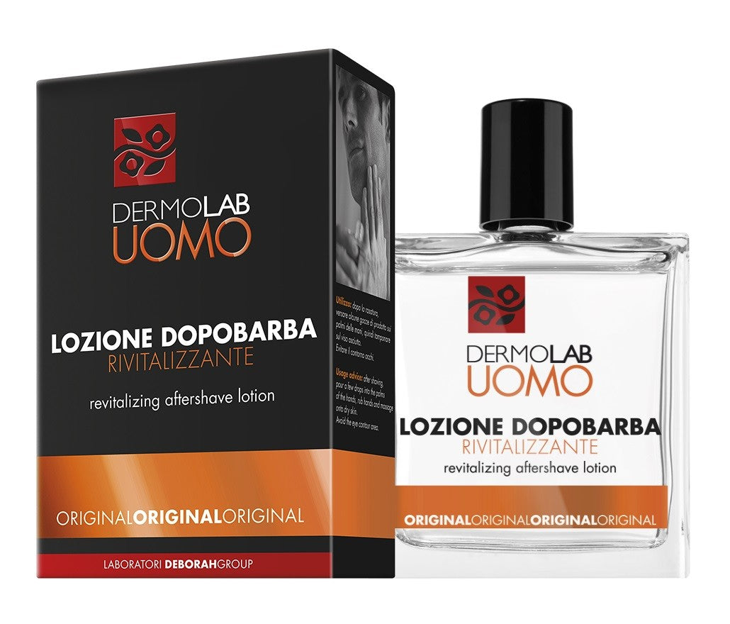 DermoLab Uomo Lozione Dopobarba 100 ml. Rivitalizzante Original