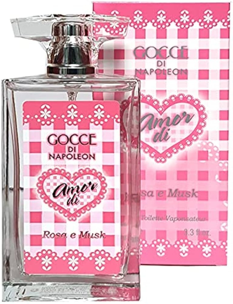 Gocce di Napoleon Rosa e Musk edt. 30 ml Spray