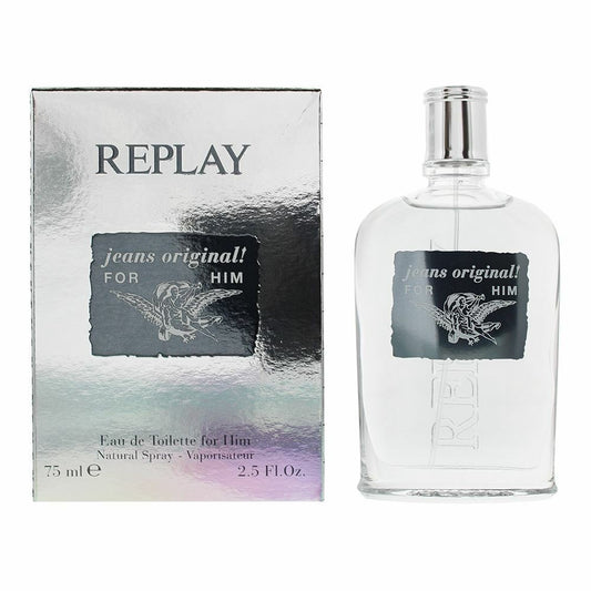 Replay Jeans Original For Him Eau De Toilette 75 ml Vapo