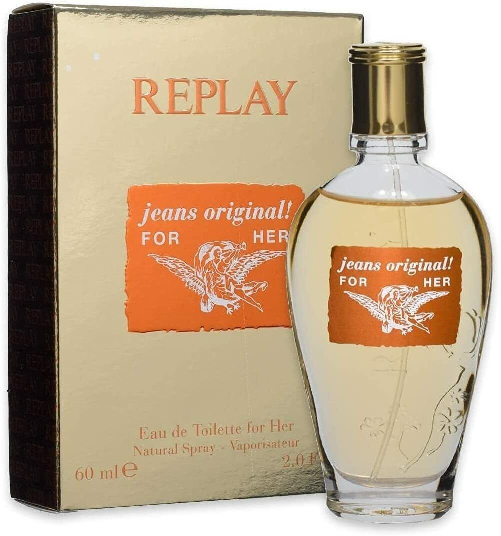 Replay Jeans Original Gold For HerEau De Toilette 60 ml.