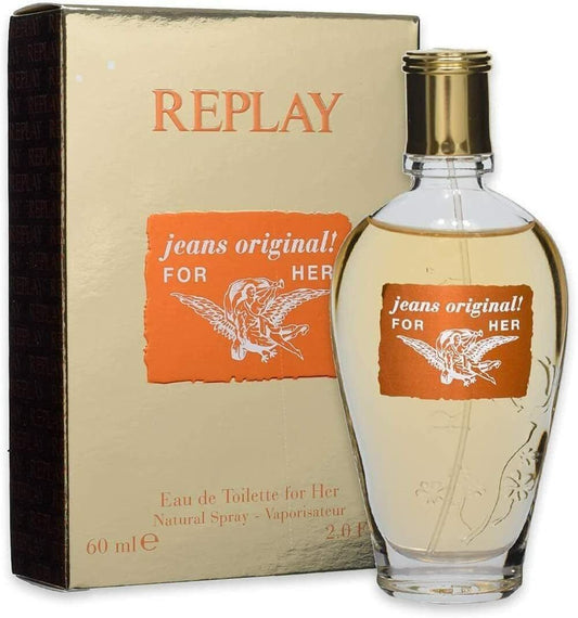 Replay Jeans Original Gold For HerEau De Toilette 60 ml.