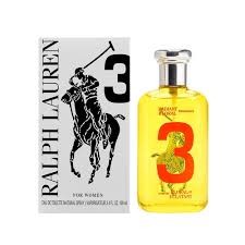 Ralph Lauren 3 For Women Edt. 100 ml. Spray TESTER""