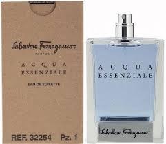 Salvatore Ferragamo Uomo Acqua Essenziale 100 ml edt.TESTER ORIGINALI""