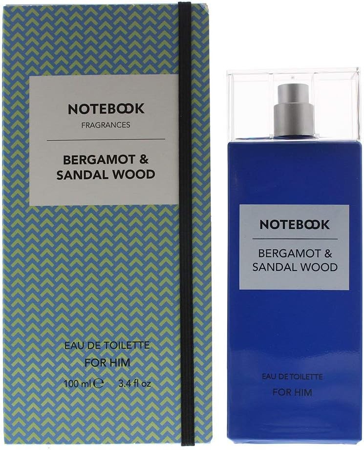 Notebook Bergamot & Sandal Wood Him Edt. 100 ml.