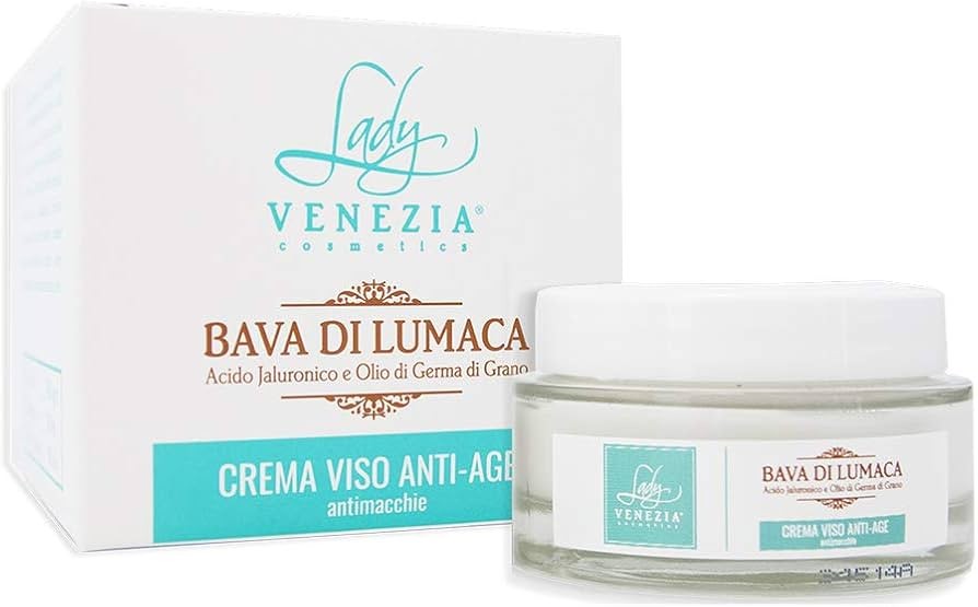 Crema Viso Lady Venezia 50 ml. Antimacchie Bava di Lumaca elasticizzante