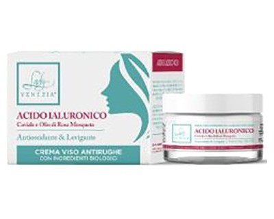 Crema Viso Lady Venezia 50 ml. Antirughe acido Ialuronico