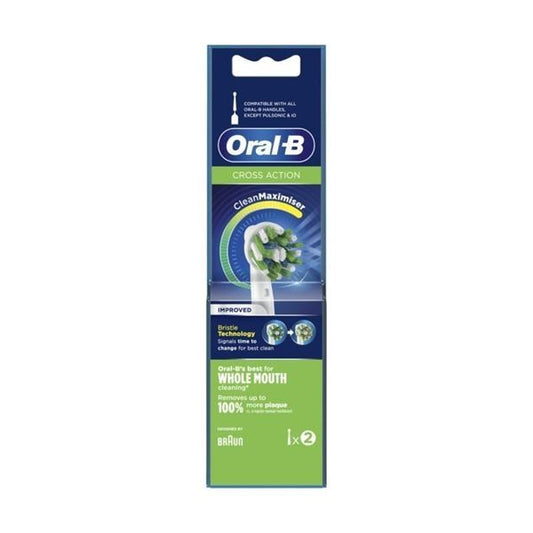 ORAL-B 2 RICAMBI CROSSACTION