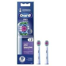 ORAL-B 2 RICAMBI 3D WHITE