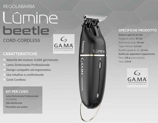 GA.MA PROFESSIONAL REGOLABARBA BEETLE