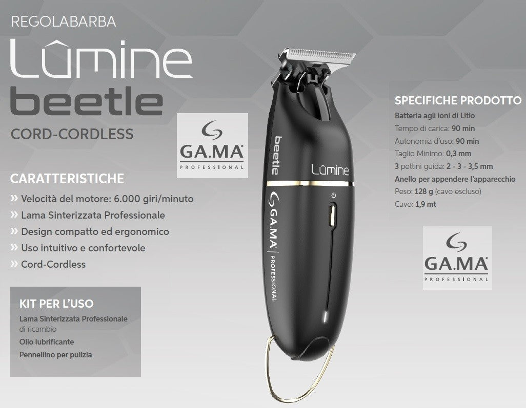 GA.MA PROFESSIONAL REGOLABARBA BEETLE