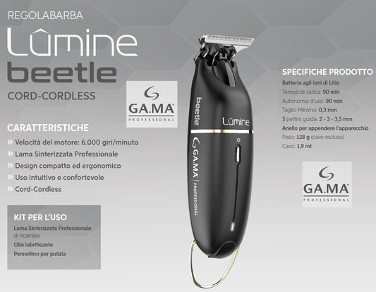 GA.MA PROFESSIONAL REGOLABARBA BEETLE