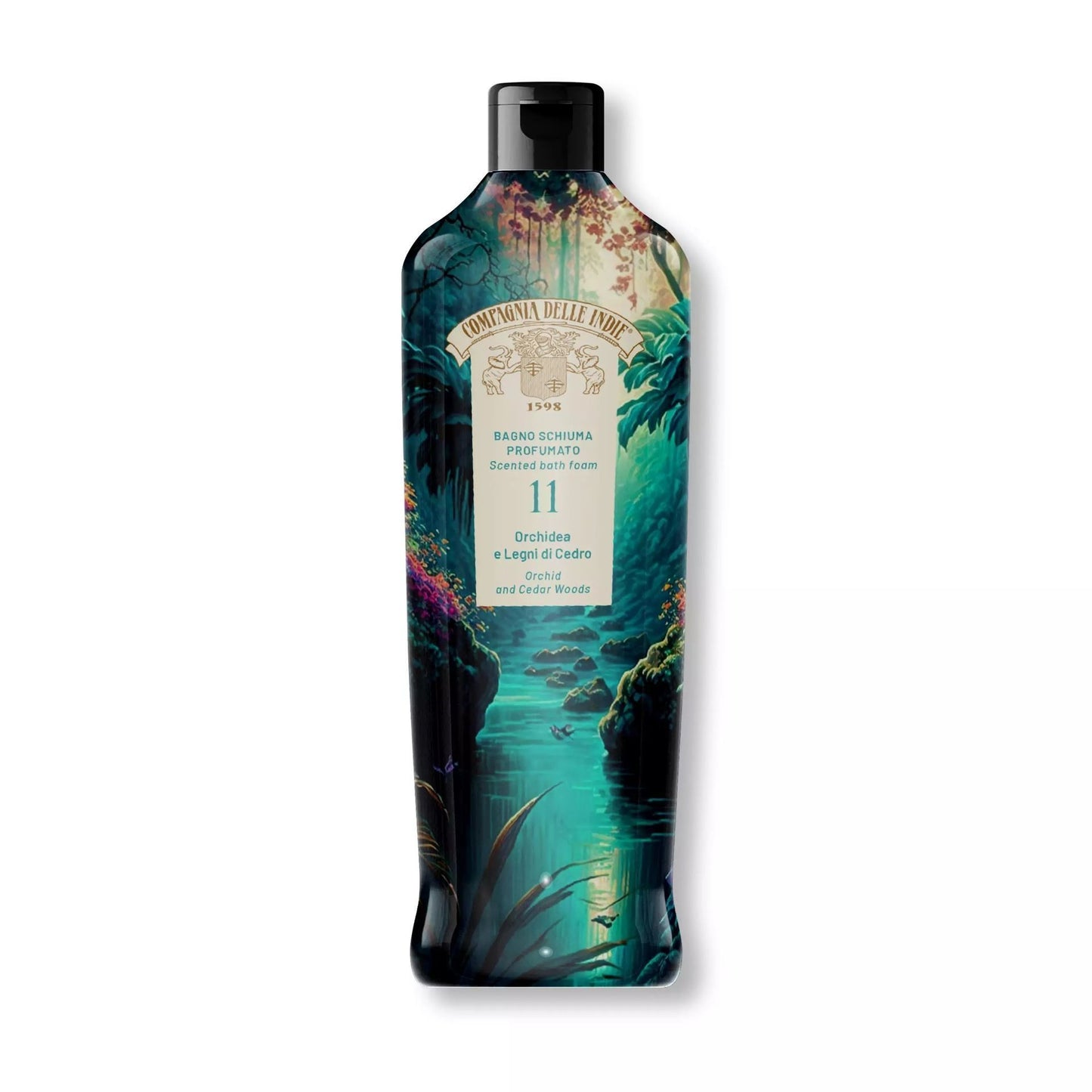 Compagnia Delle Indie Bagnoschiuma 500 ml. Orchidea e Legni di Cedro N11