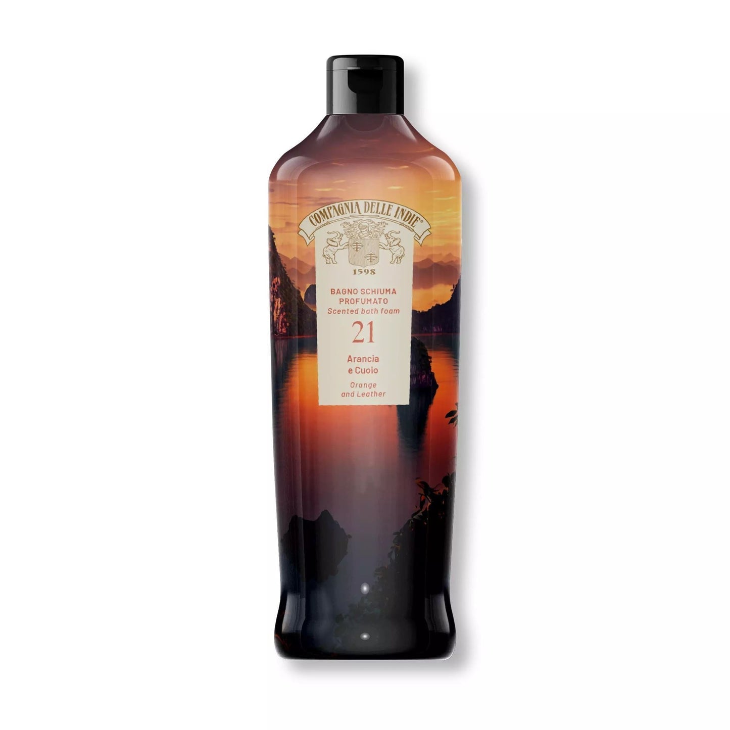 Compagnia Delle Indie Bagnoschiuma 500 ml. Arancia e Cuoio N21