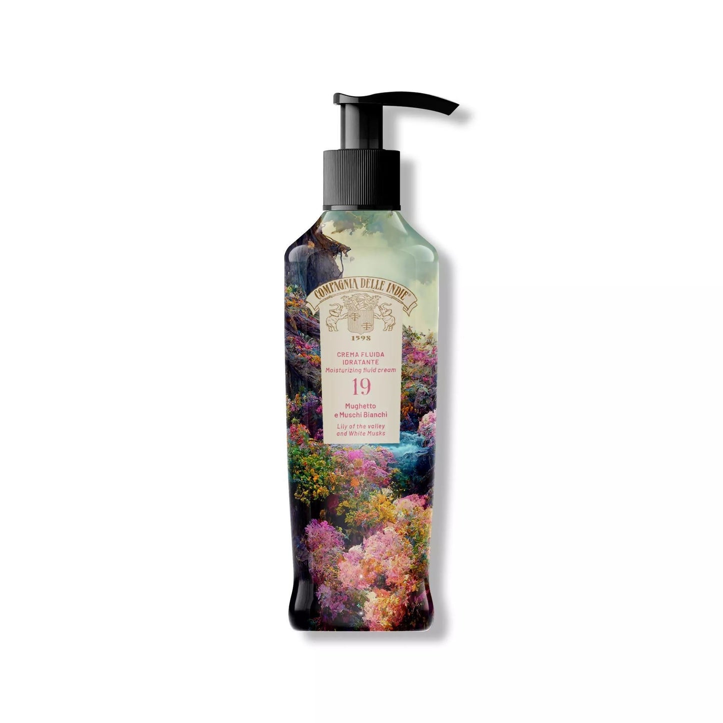 Compagnia Delle Indie Crema Corpo 250 ml. Mughetto e Muschi Bianchi N19