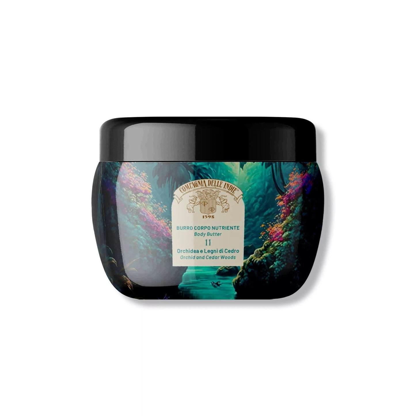 Compagnia Delle Indie Burro Corpo 250 ml. Orchidea e Legni di Cedro N11
