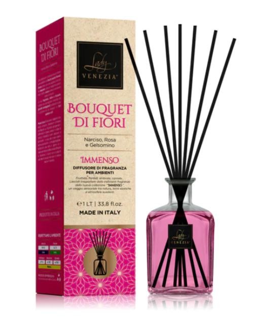 Profumo per la Casa Lady Venezia 1000 ml. Bouquet di Fiori