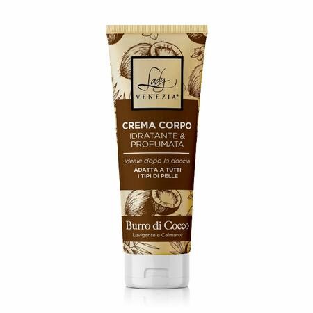 Crema Corpo Lady Venezia 250 ml. Idratante al Cocco