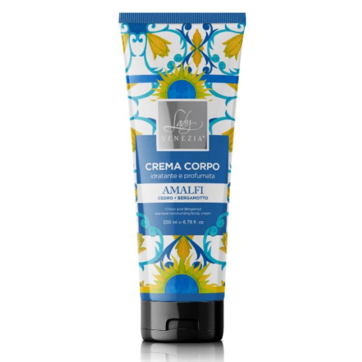 Crema Corpo Lady Venezia 200 ml. Idratante Amalfi Cedro e Bergamotto