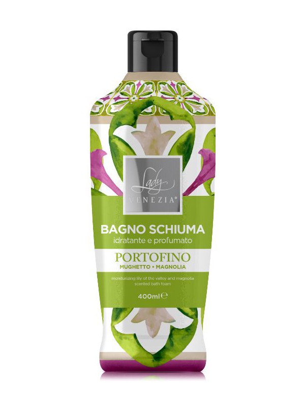 Lady Venezia Bagnoschiuma 400 ml. Idratante Portofino Mughetto e Magnolia