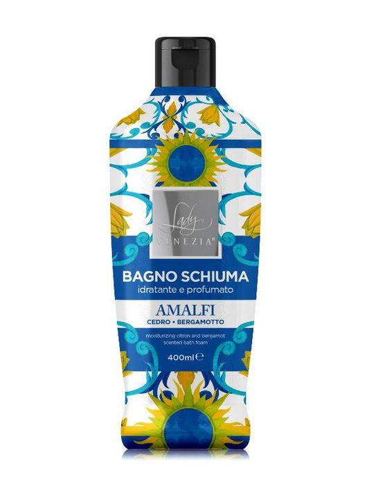 Lady Venezia Bagnoschiuma 400 ml. Idratante Amalfi Cedro e Bergamotto