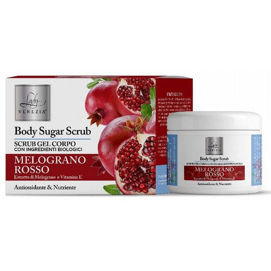 Scrub Gel Corpo Officinale Lady Venezia 250 ml. Melograno Rosso