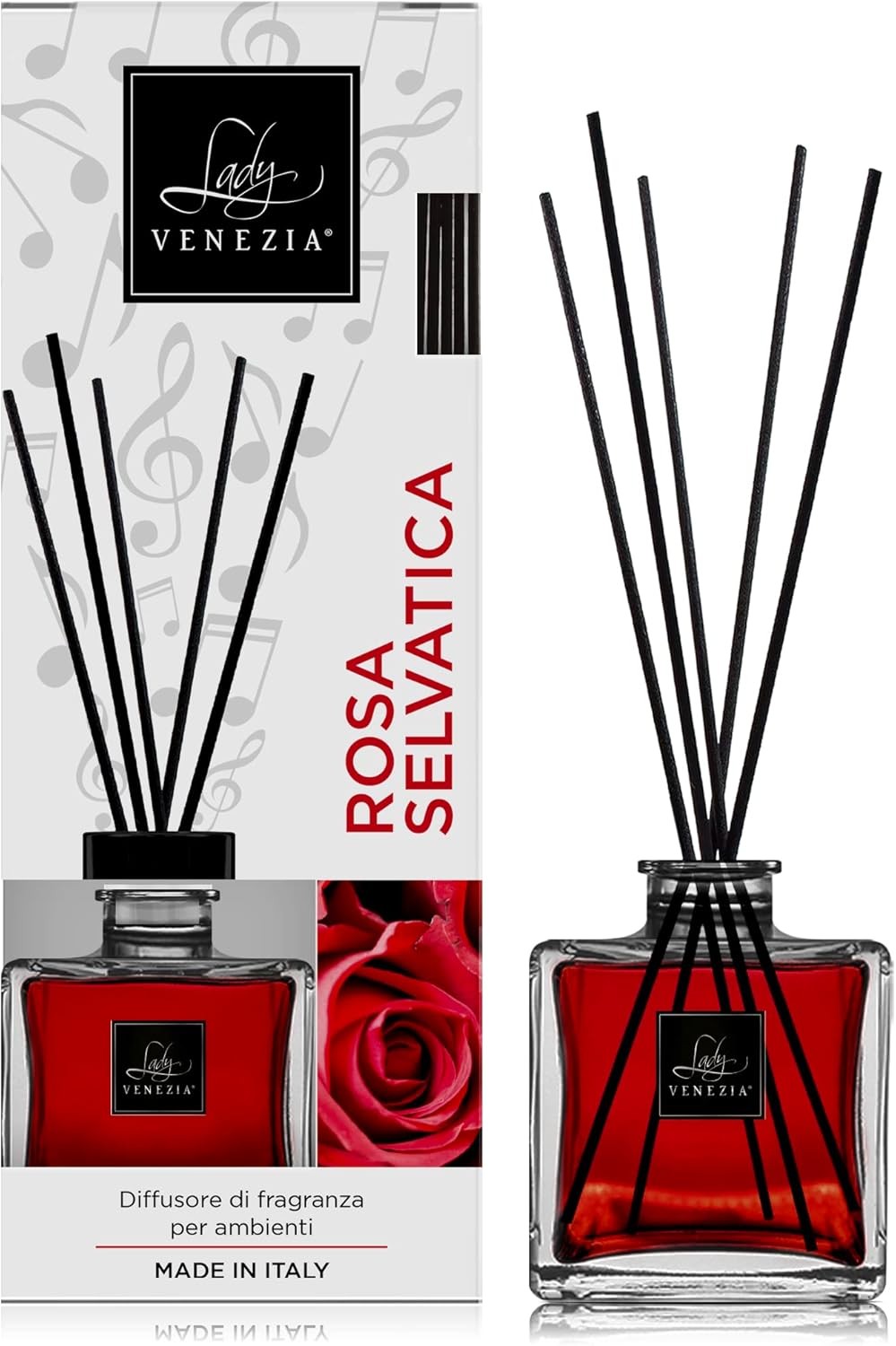 Profumo per la Casa Lady Venezia 250 ml. Rosa Selvatica