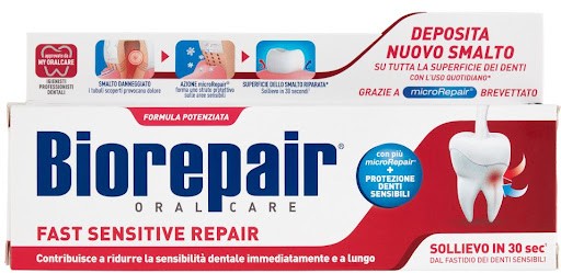 Biorepair Dentifricio 60 ml. Sollievo in 30 secondi