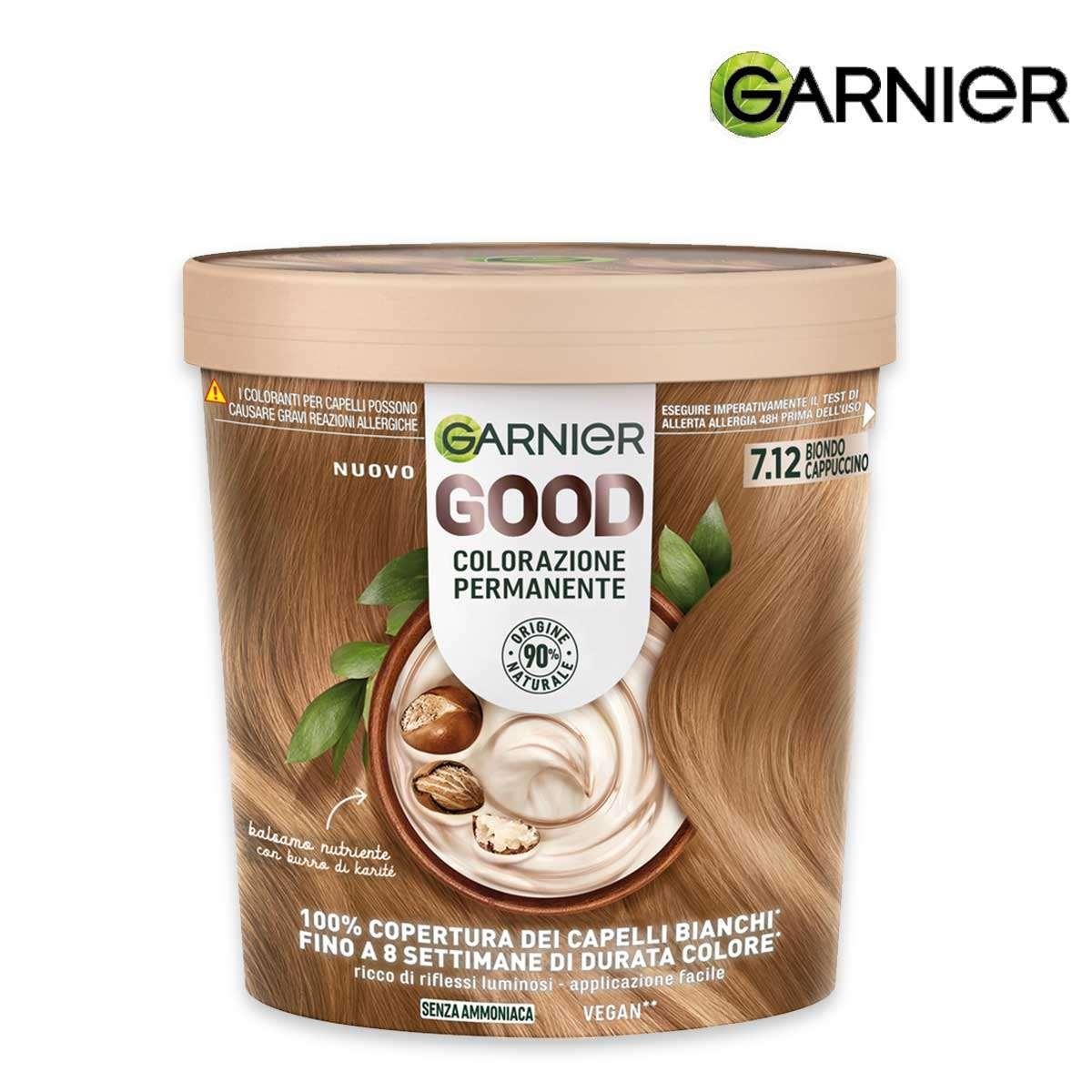Garnier Good Colorazione Permanente n. 7.12 Biondo Cappuccino