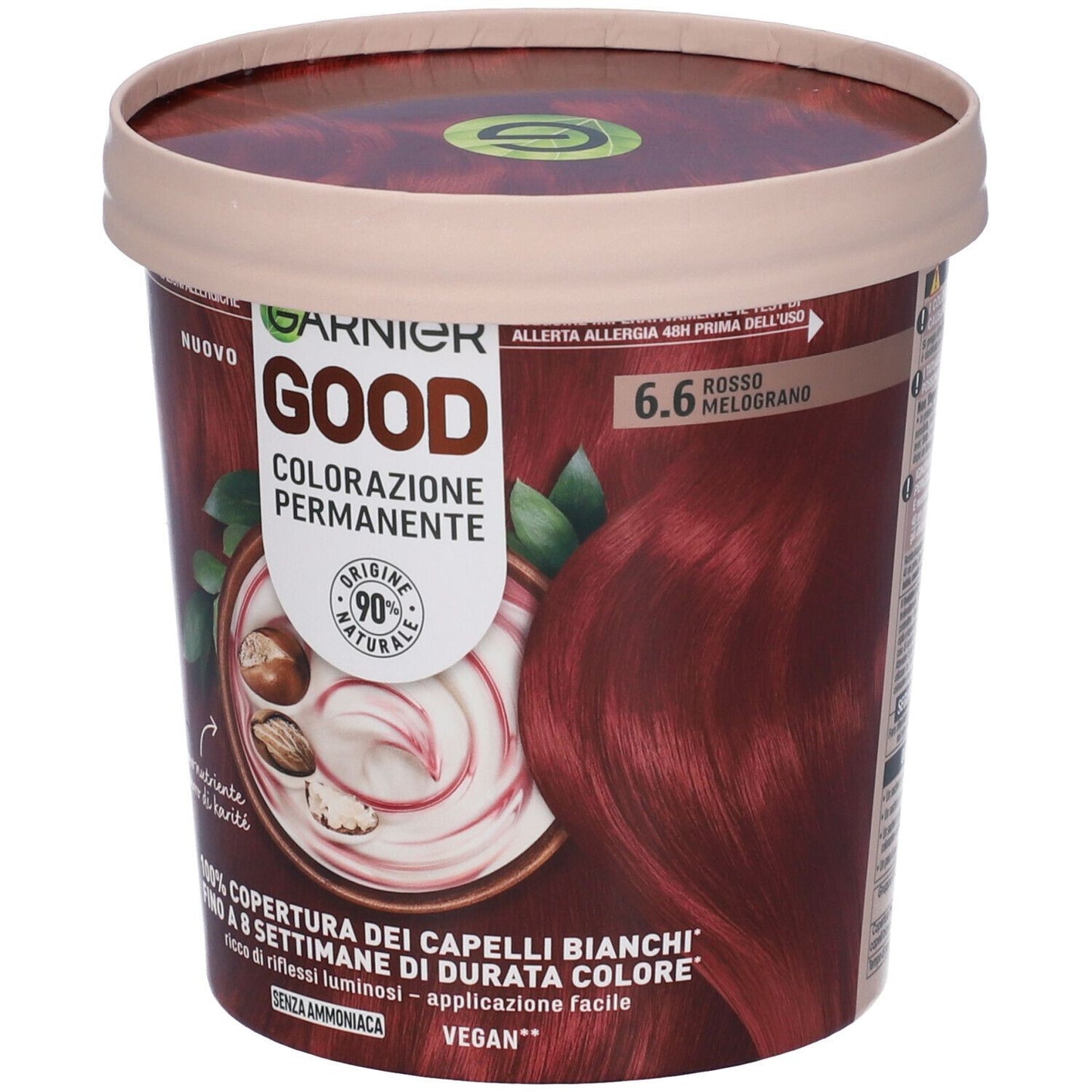 Garnier Good Colorazione Permanente n. 6.6 Rosso Melograno