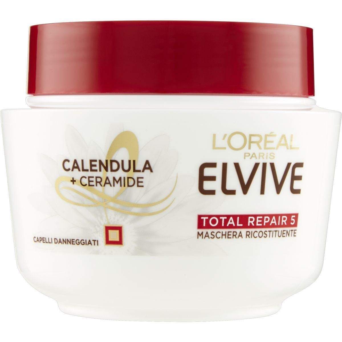 Elvive Maschera Capelli Ricostituente 300 ml. Total Repair5