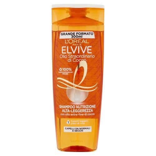 Elvive Shampoo 285 ml.Olio Straordinario di Cocco