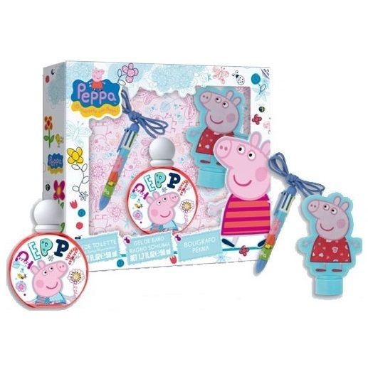 Peppa Pig conf. edt 50ml +gel bagno 50ml + penna